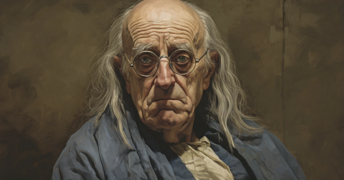 Benjamin Franklin As An Old Man