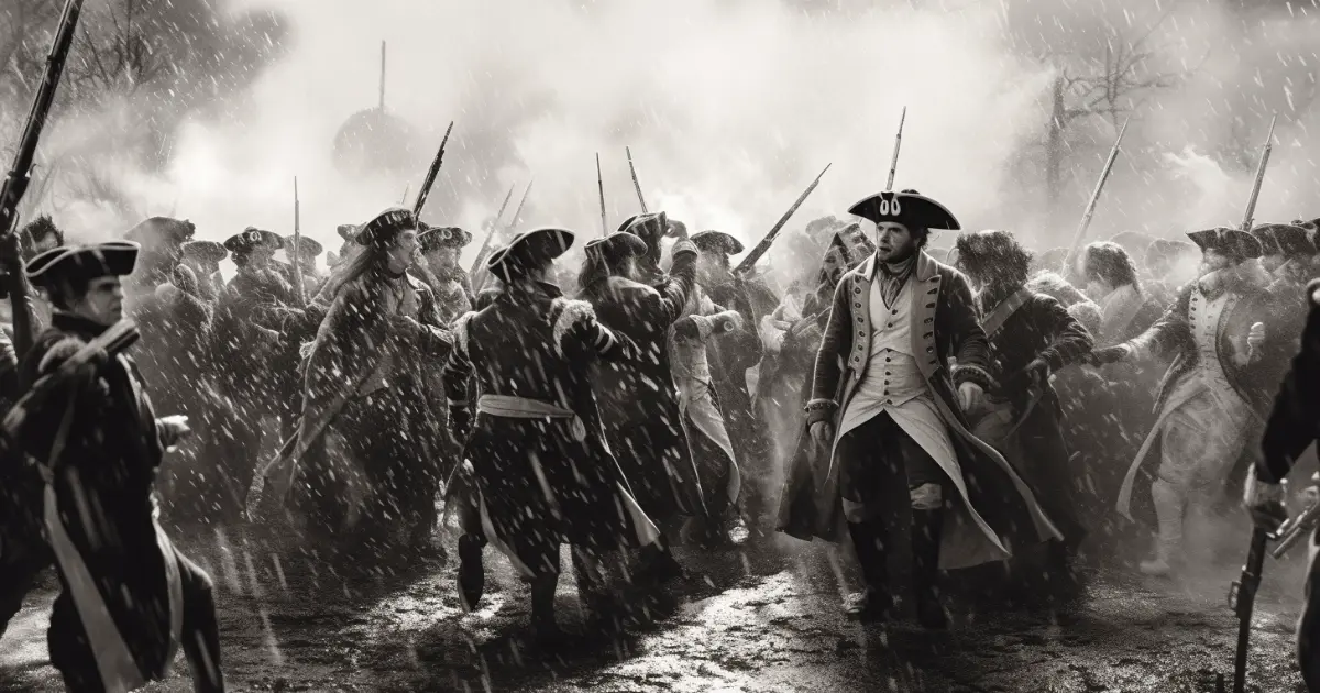 © History Oasis Hollywood Movie Scene 20 American Revolution