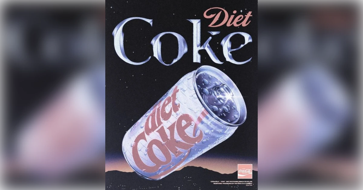 The Coca-Cola Company Diet Coke Retro Ad