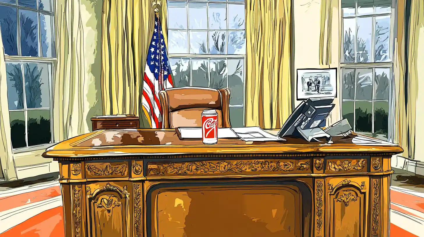 © History Oasis Donald Trump And Diet Coke