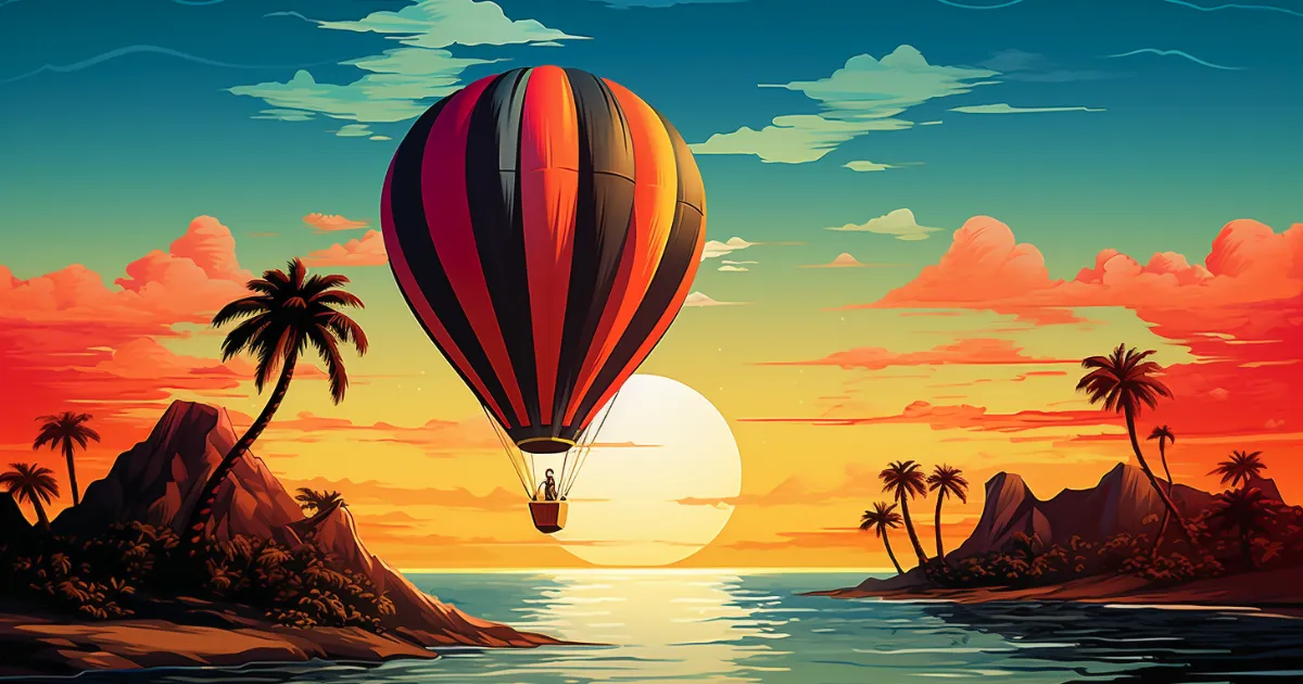 Hot Air Balloon 20 Pacific