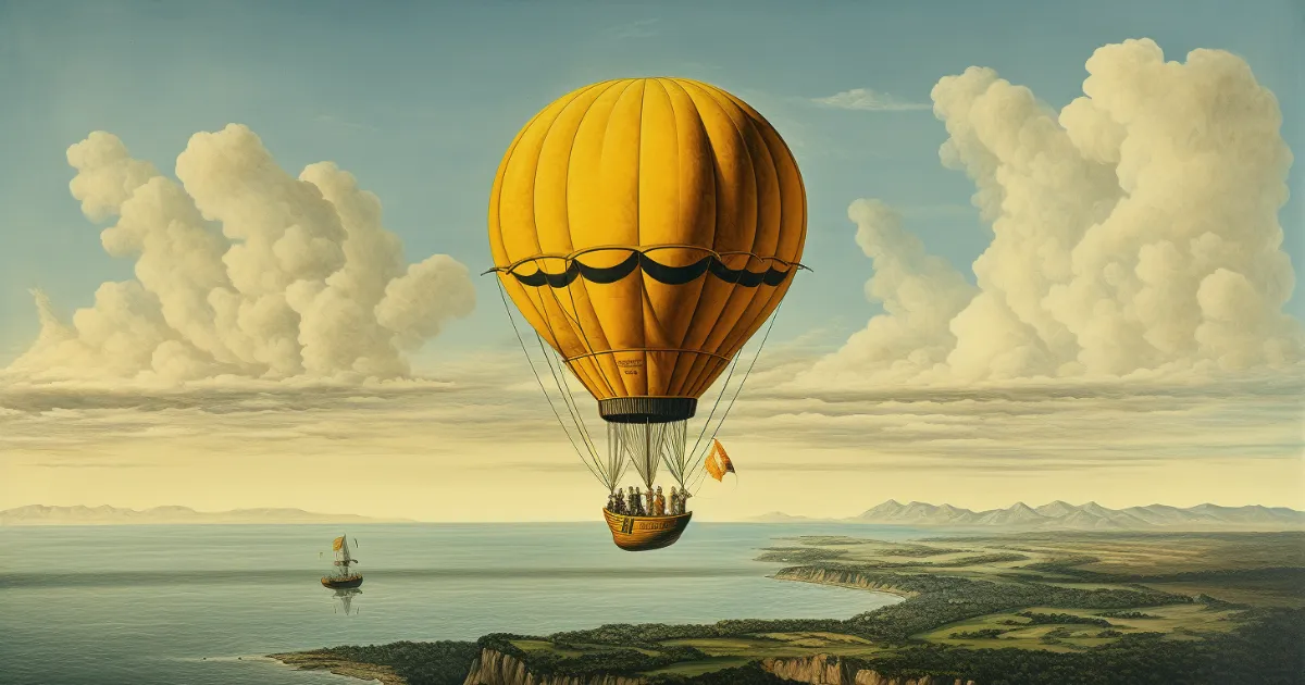 Hot Air Balloon 20 English Channel