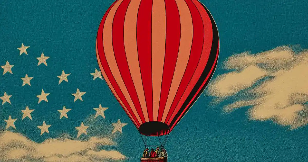 Hot Air Balloon 20 America