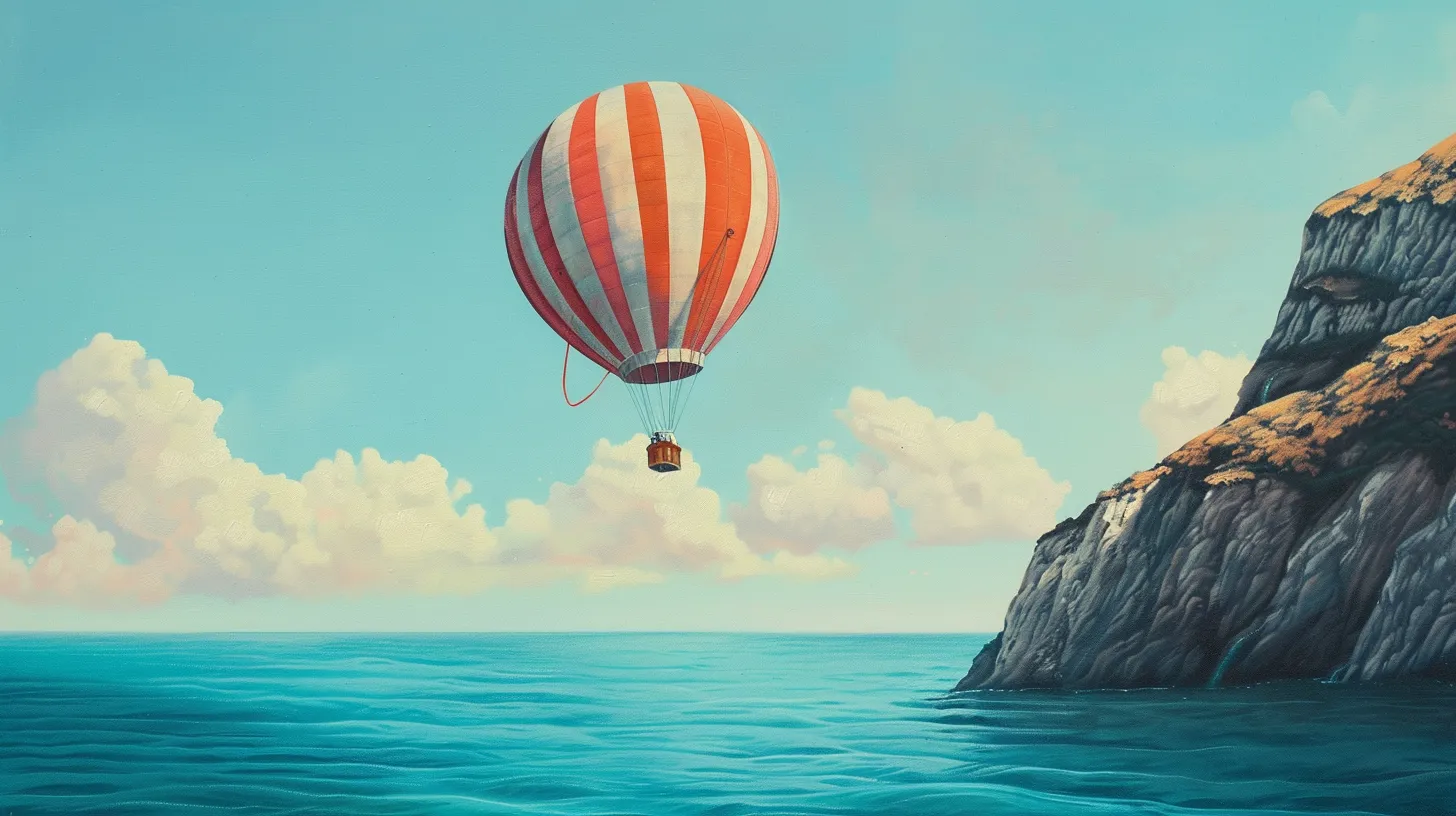 Double Eagle V Hot Air Balloon Pacific Ocean