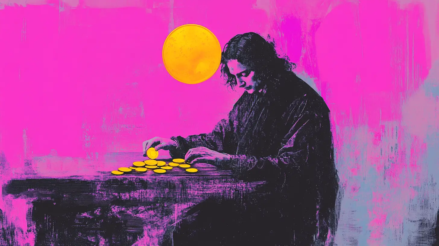 Isaac Newton Working At The Mint