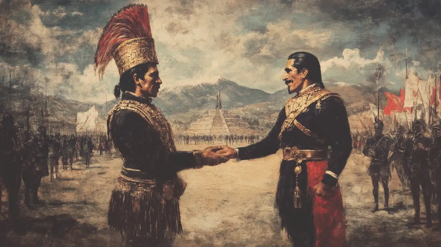 Montezuma II Hernan Cortes