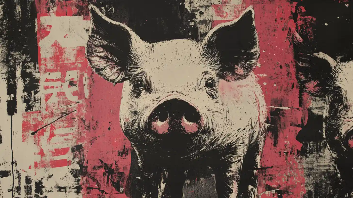 Meat Fed To Evil Pigs