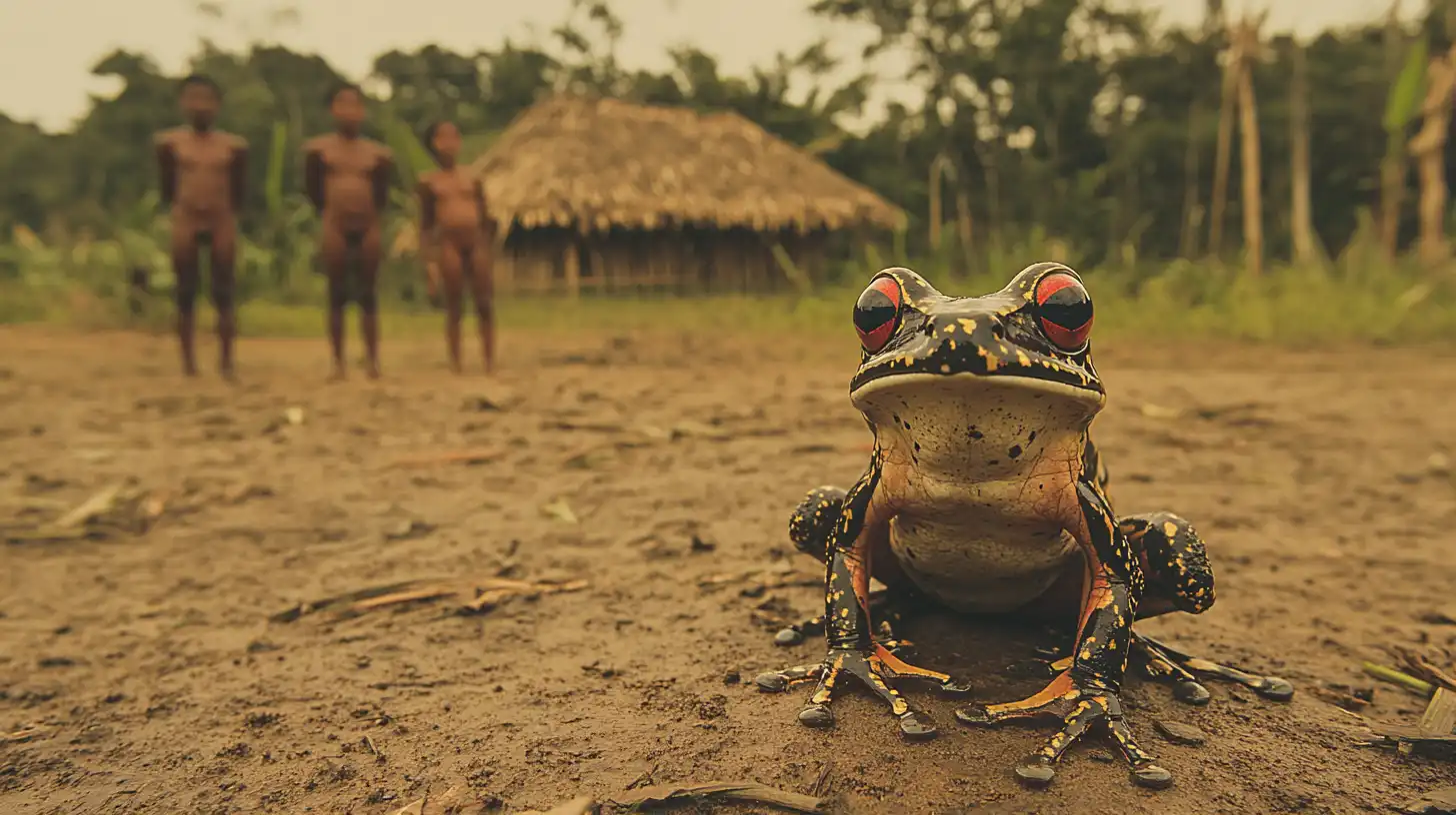 © History Oasis Yanomami Tribe Toxic Frog