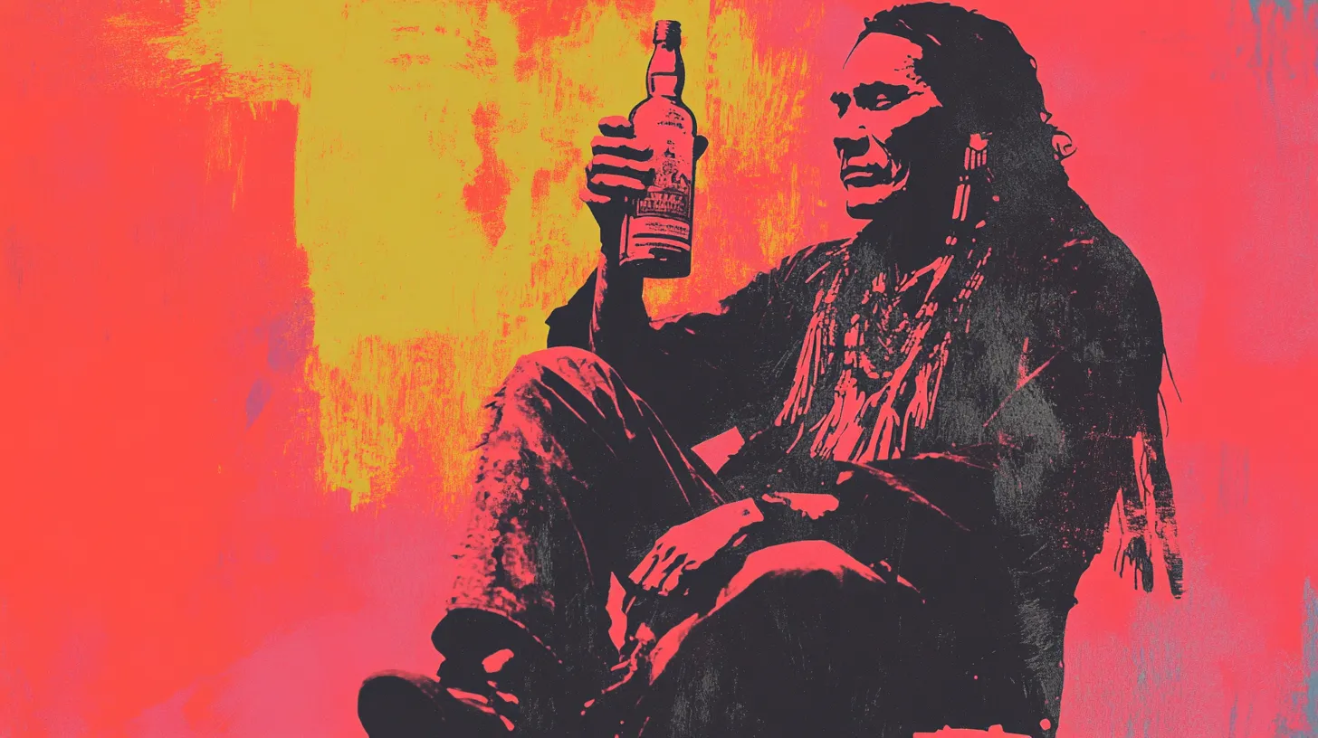 © History Oasis Drunken Native American