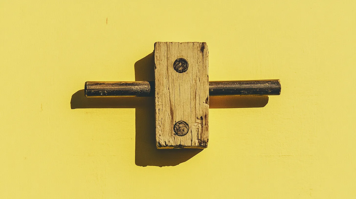 A Clamp Made From Bamboo