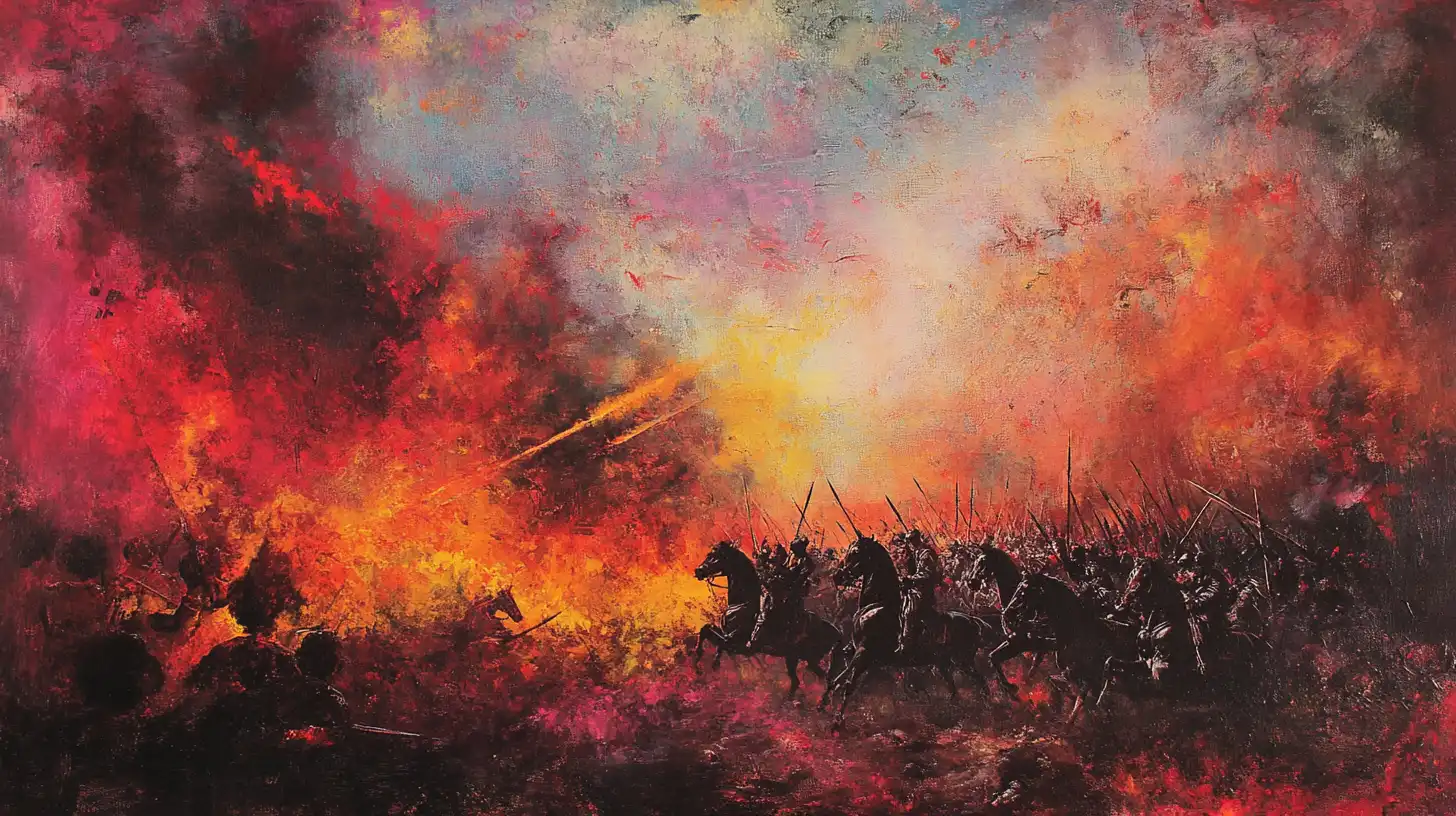 Hernan Cortes Aztec Battle