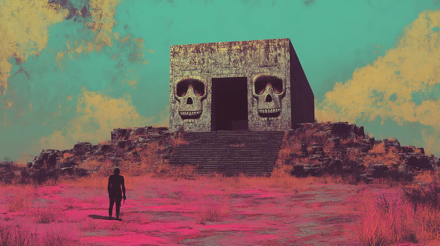 Aztec Human Sacrifice Temple