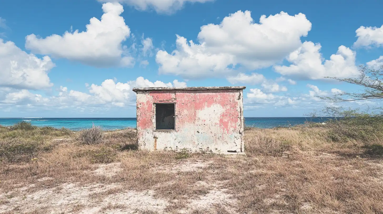 An Abandoned Military Base On The Galapagos Islands