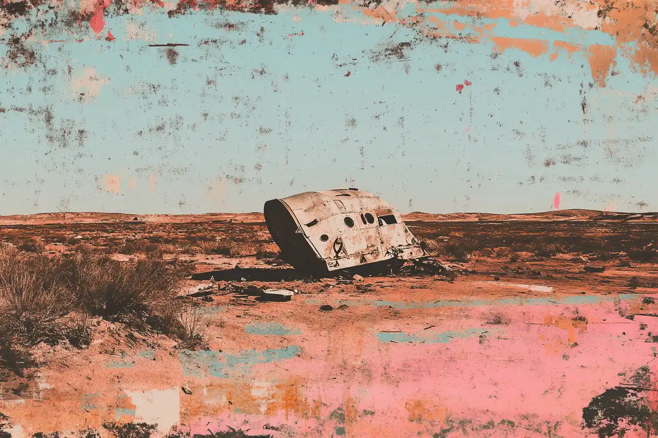 LUNAR LANDING RESEARCH VEHICLE CRASH