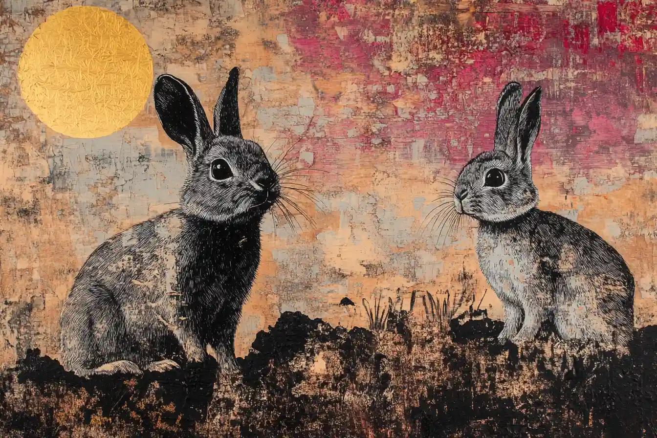 RABBIT PLAGUE 1859