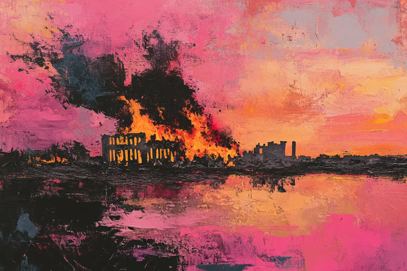© History Oasis The Burning Of Carthage