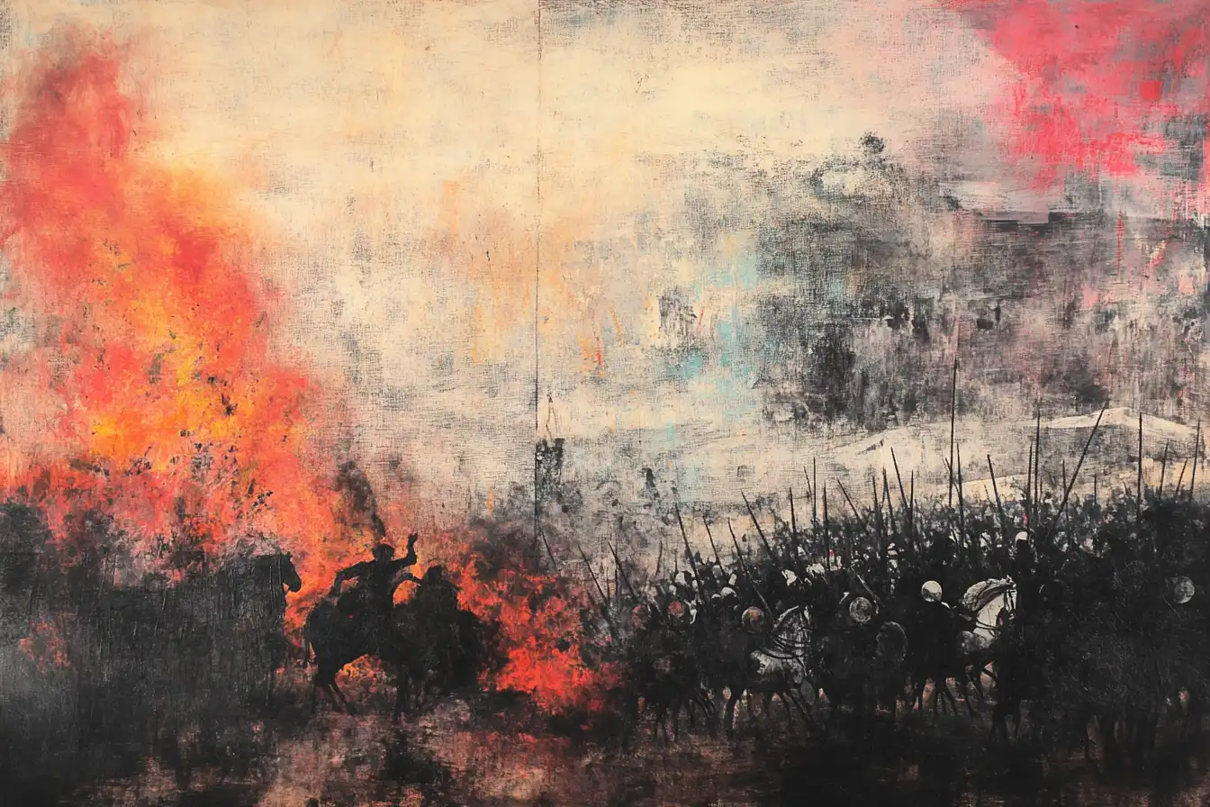 © History Oasis A Battle In Africa 7th Century CE