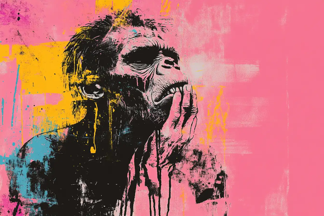 © History Oasis A Neanderthal In Pain