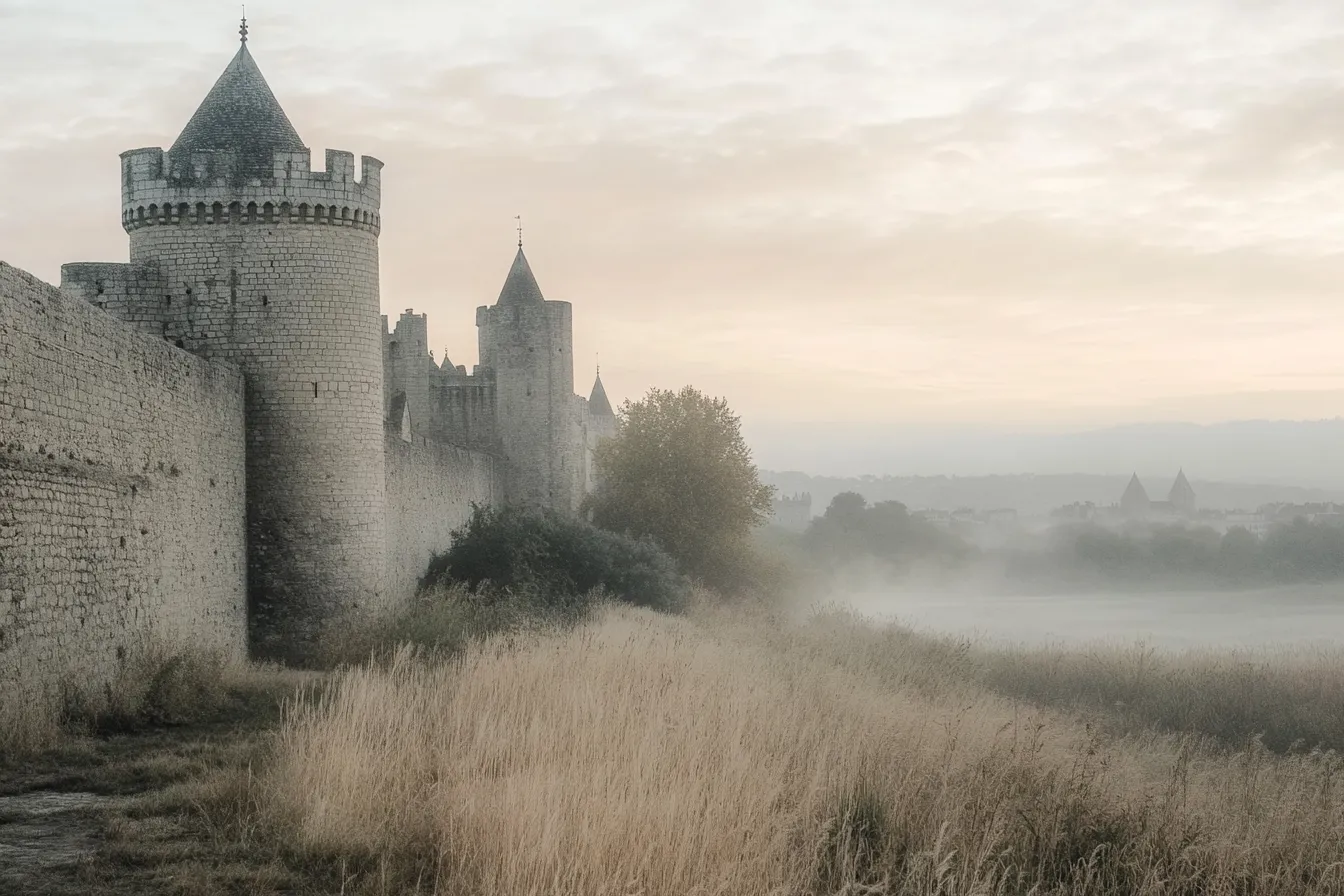 © History Oasis Walls Of Carcassonne