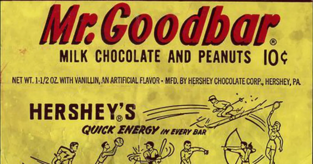 The Hershey Company Mr Goodbar Wrapper