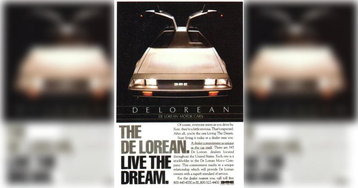 DELOREAN DMC 12