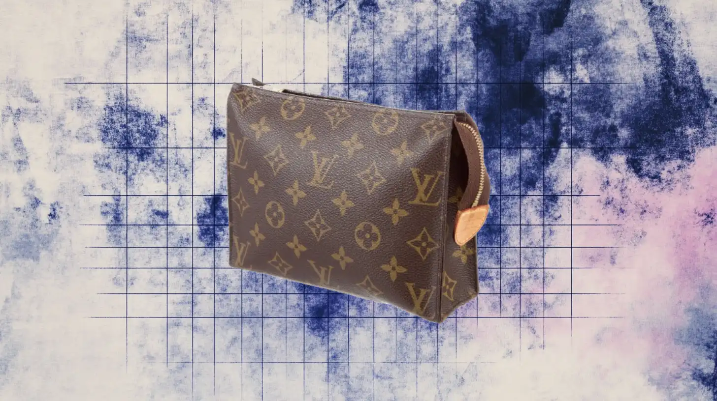 The flat Toiletry Pouch 26, 19 and 15, retired in June 2021 — Louis Vuitton A flat Louis Vuitton Monogram toiletry pouch with a single zip across the top