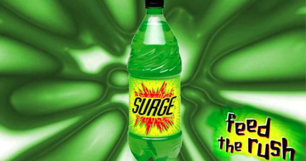 Surge Soda Ad