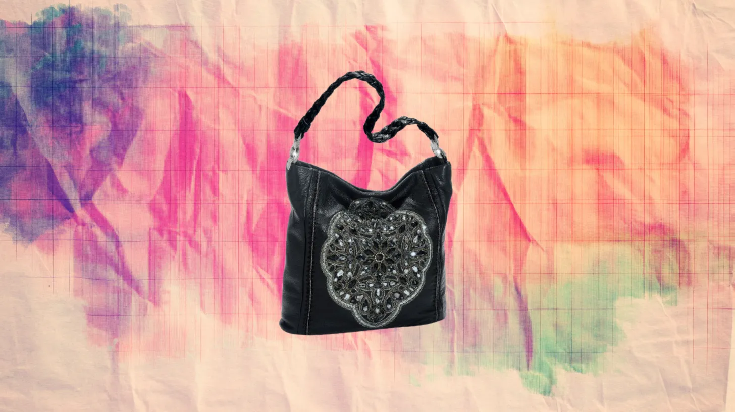 Beaded Elegance Tote
