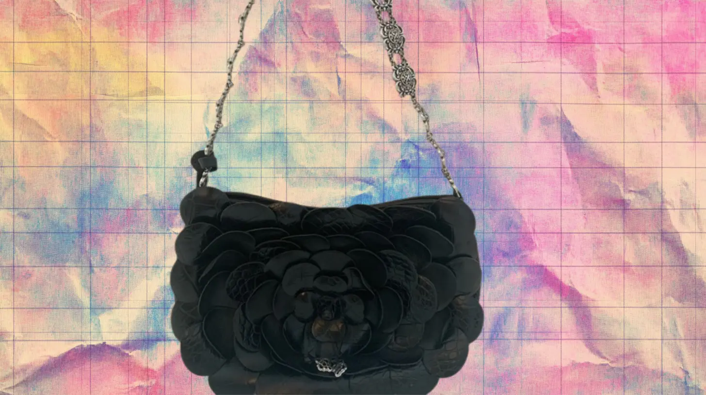 Vintage Rose Satchel