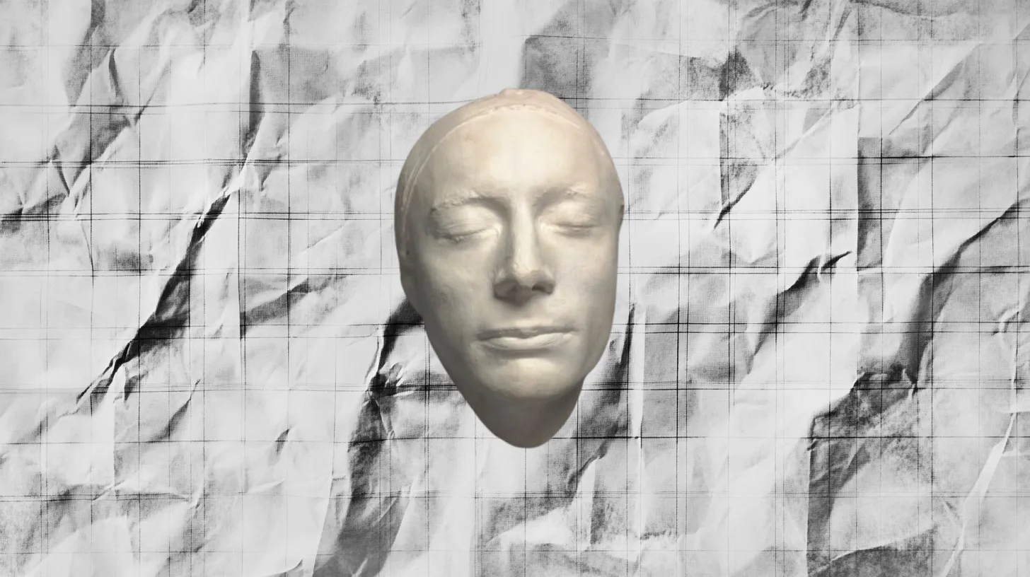 © History Oasis John Keats Death Mask