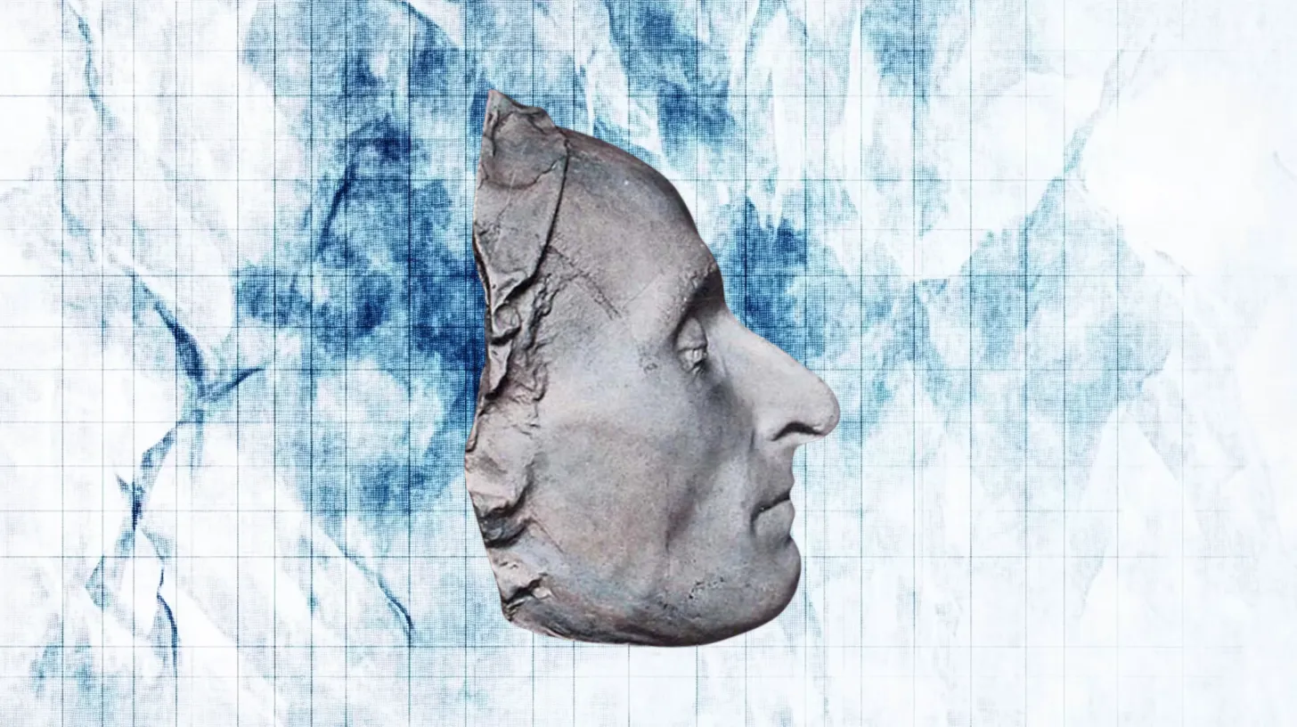 © History Oasis Blaise Pascal Death Mask