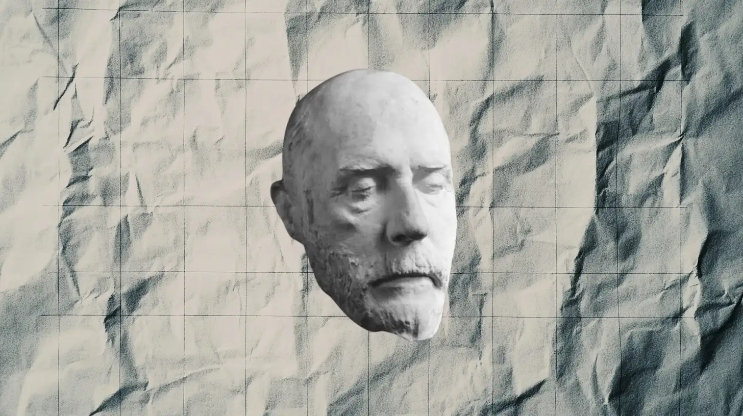 © History Oasis Robert E. Lee Death Mask