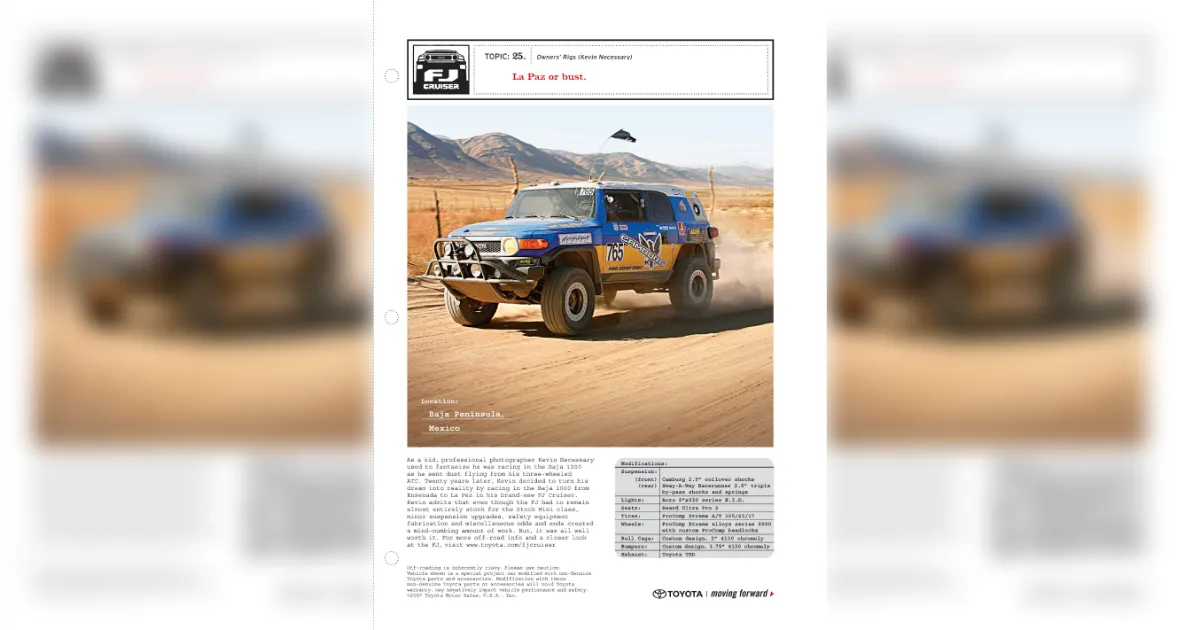 Toyota FJ Cruiser
