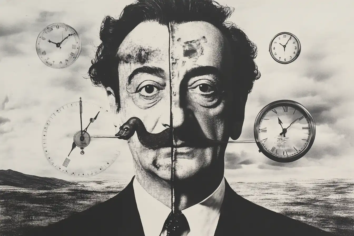 Portrait Of Salvador Dali