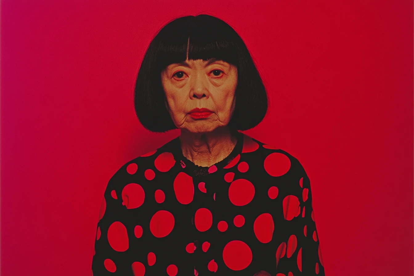 Portrait Of Yayoi Kusama