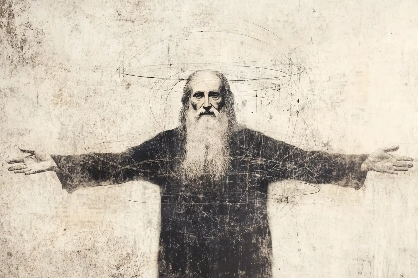 Portrait Of Leonardo Da Vinci