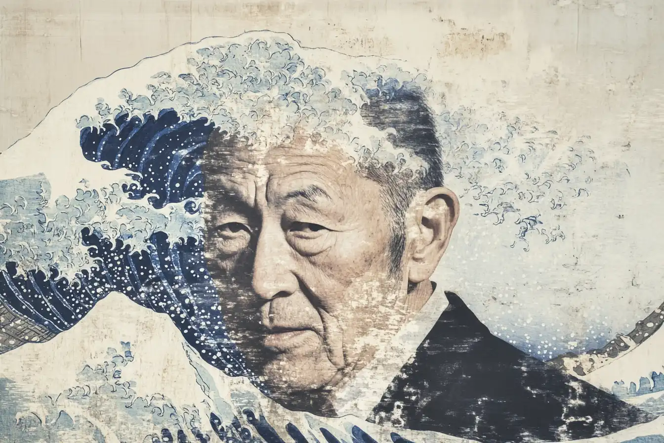 Portrait Of Katsushika Hokusai