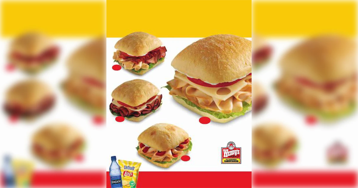 Wendy's Wendy S Frescata Sandwiches