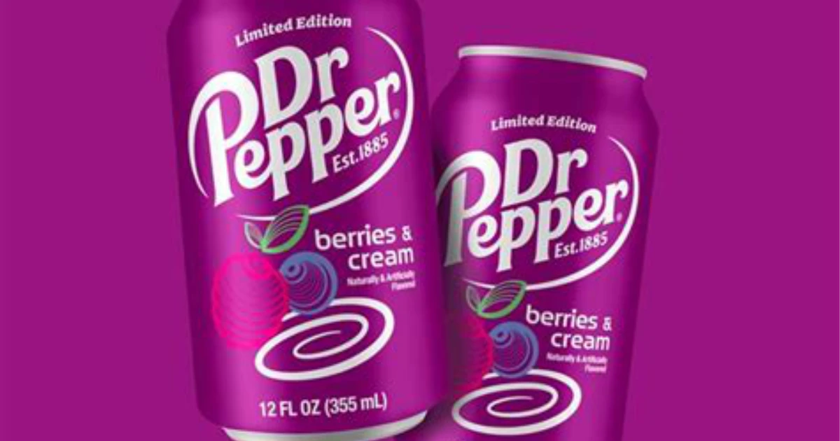 Dr. Pepper Berries Cream Dr. Pepper