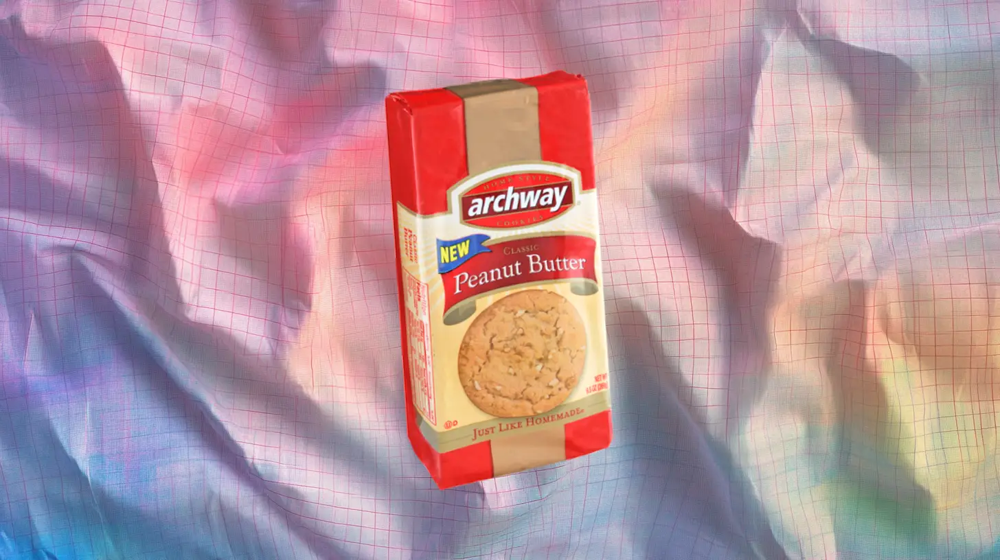 Archway Classic Peanut Butter cookies in a New Home Style bag
