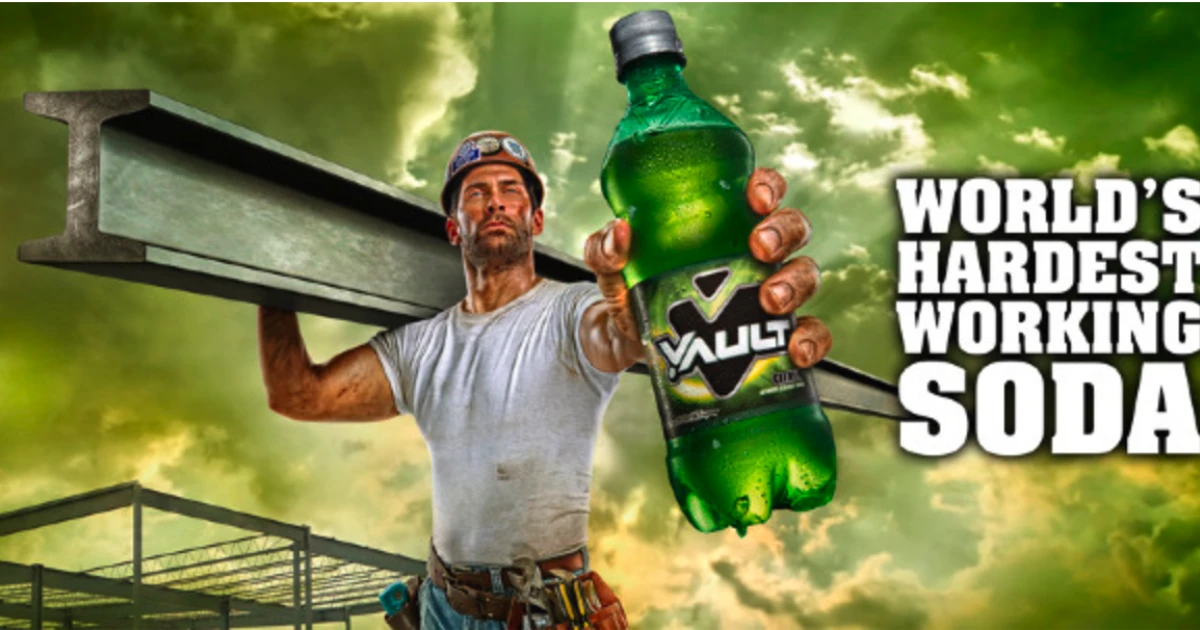 Vault Soda Ad