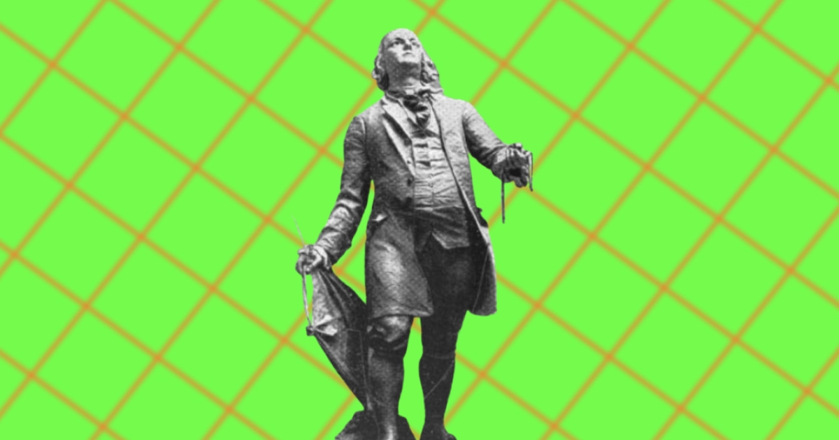 Young Benjamin Franklin