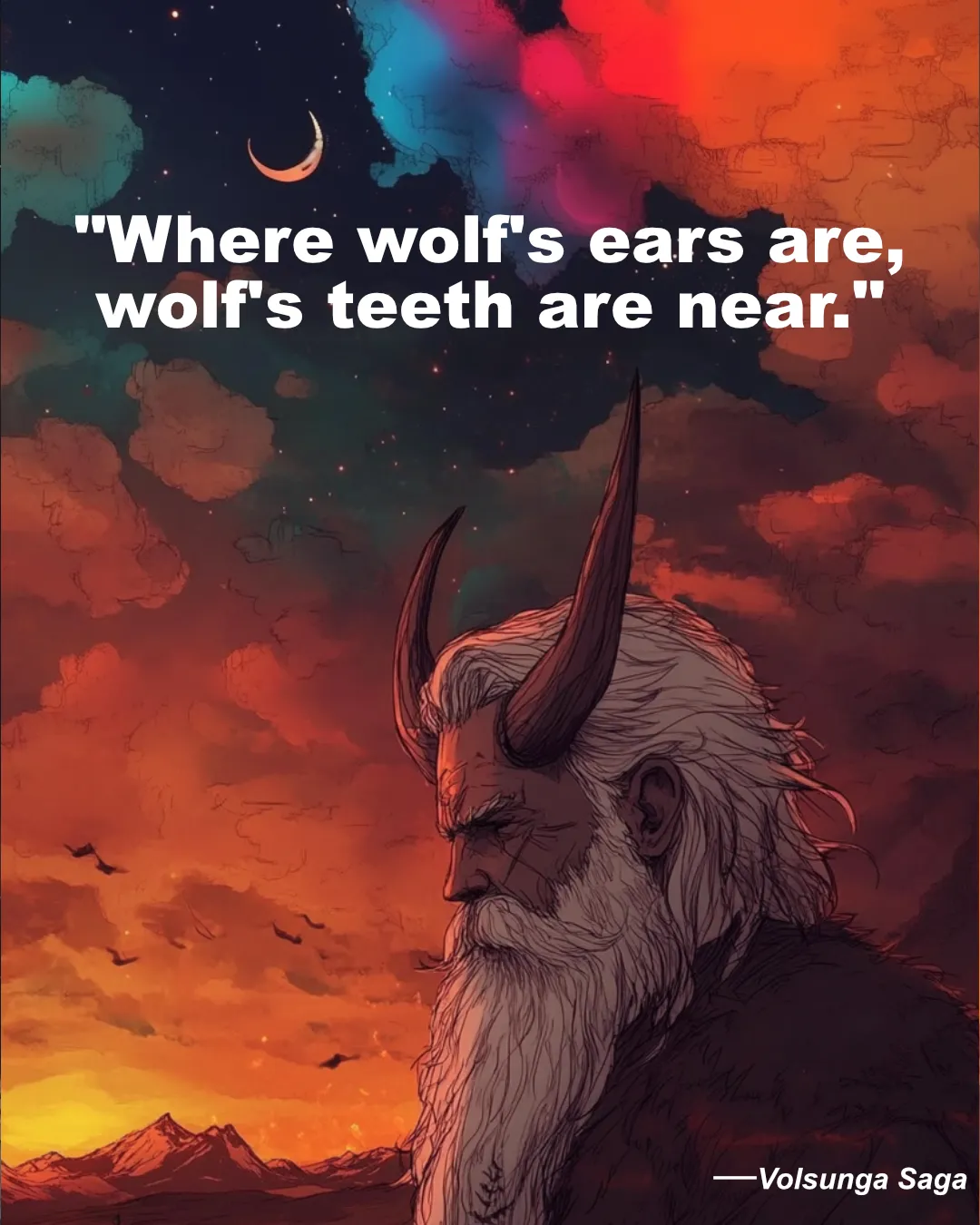 Where Wolf S Ears Are Wolf S Teeth Are Near.
