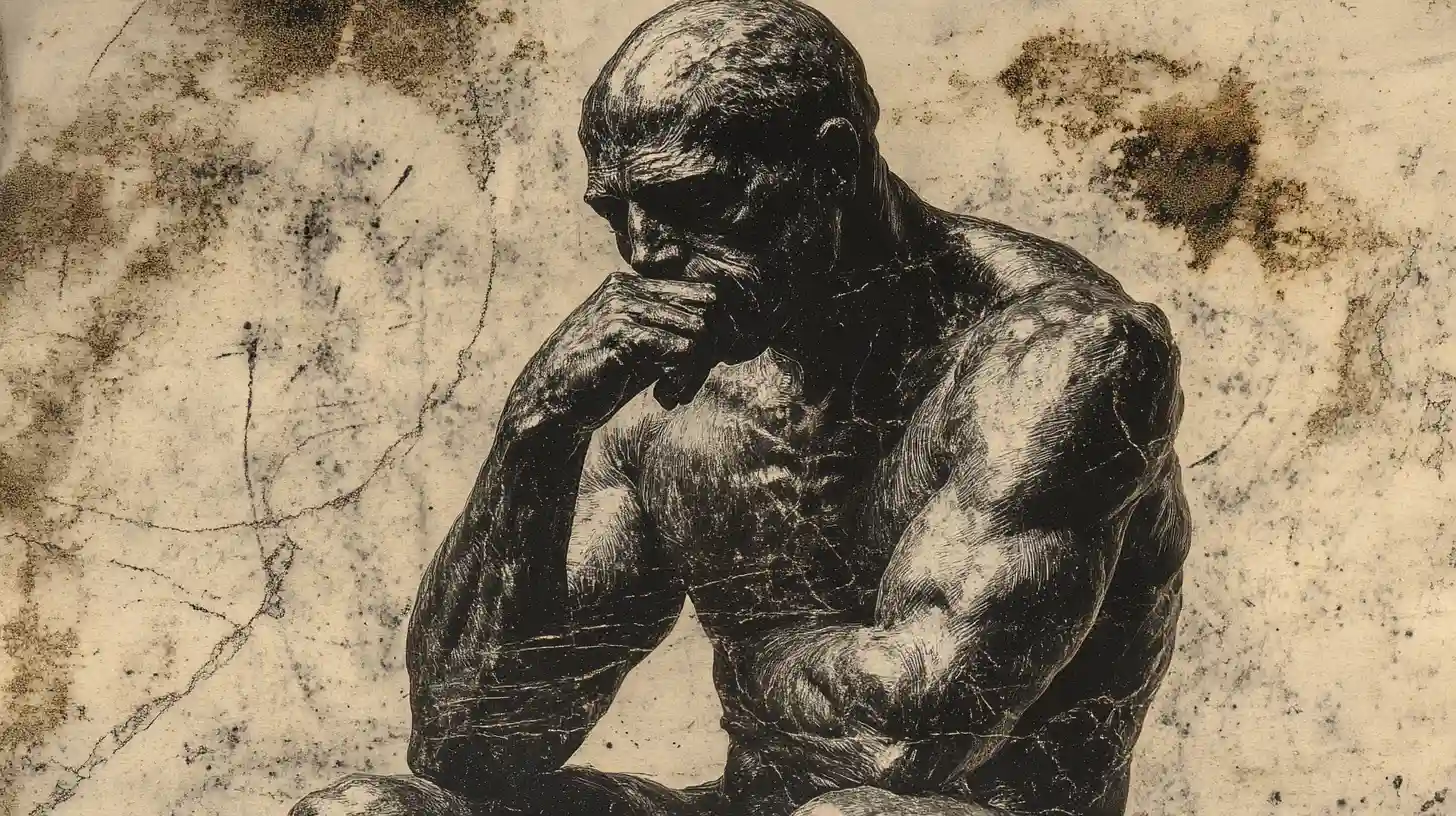 Sculpture Of The Thinker