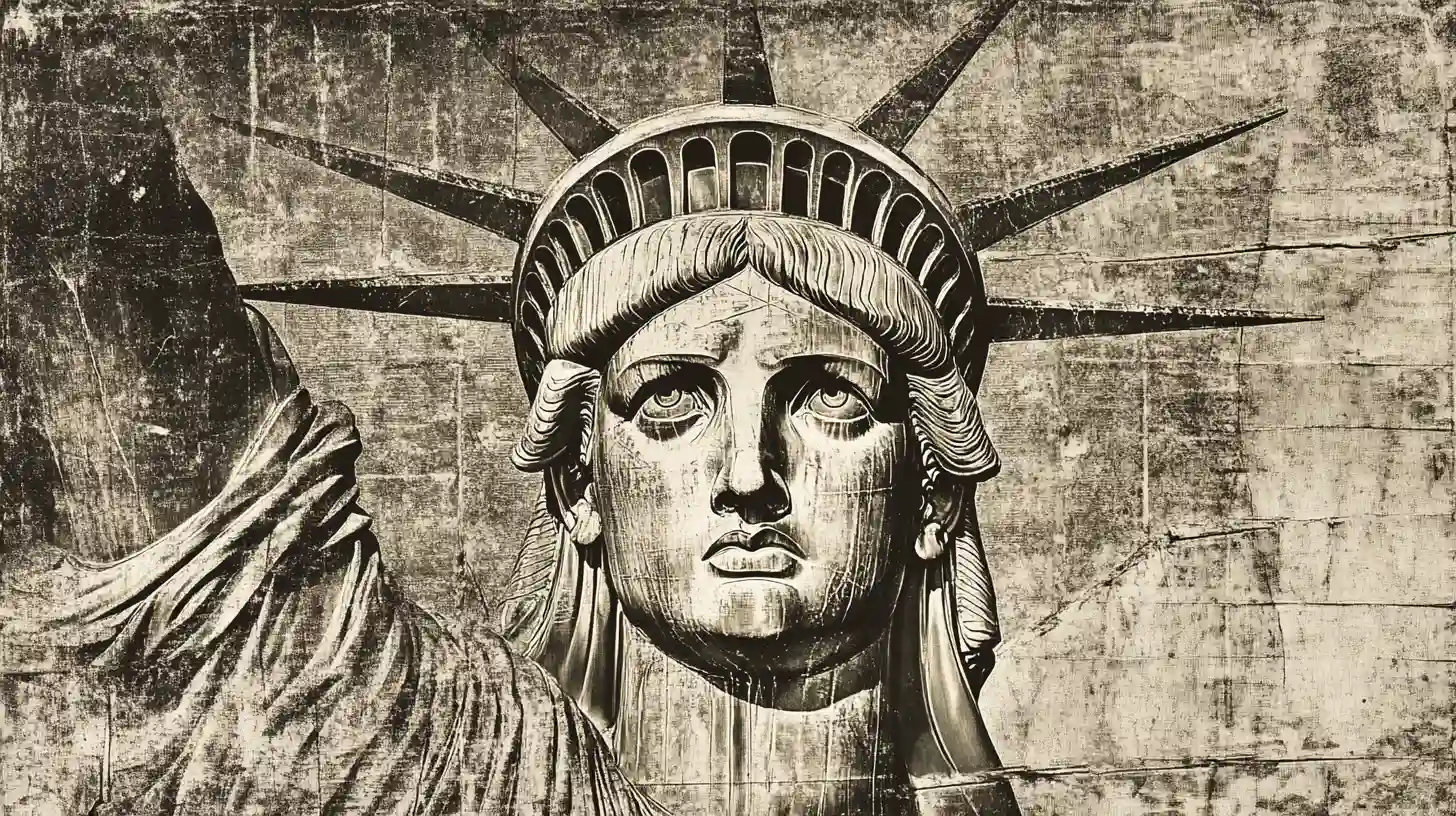 Sculpture Of Statue Of Liberty