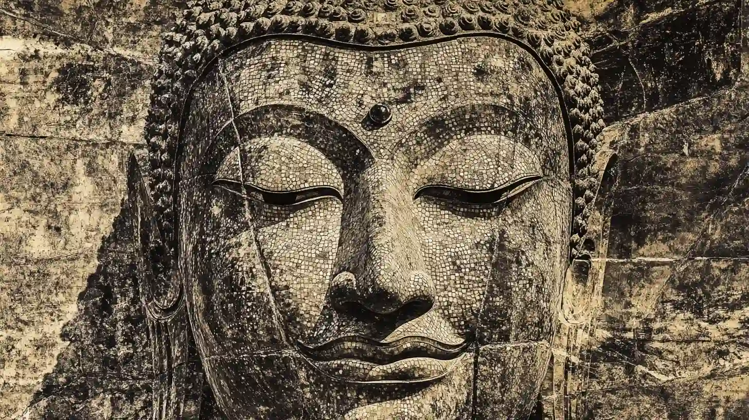 Sculpture Of The Reclining Buddha Of Wat Pho