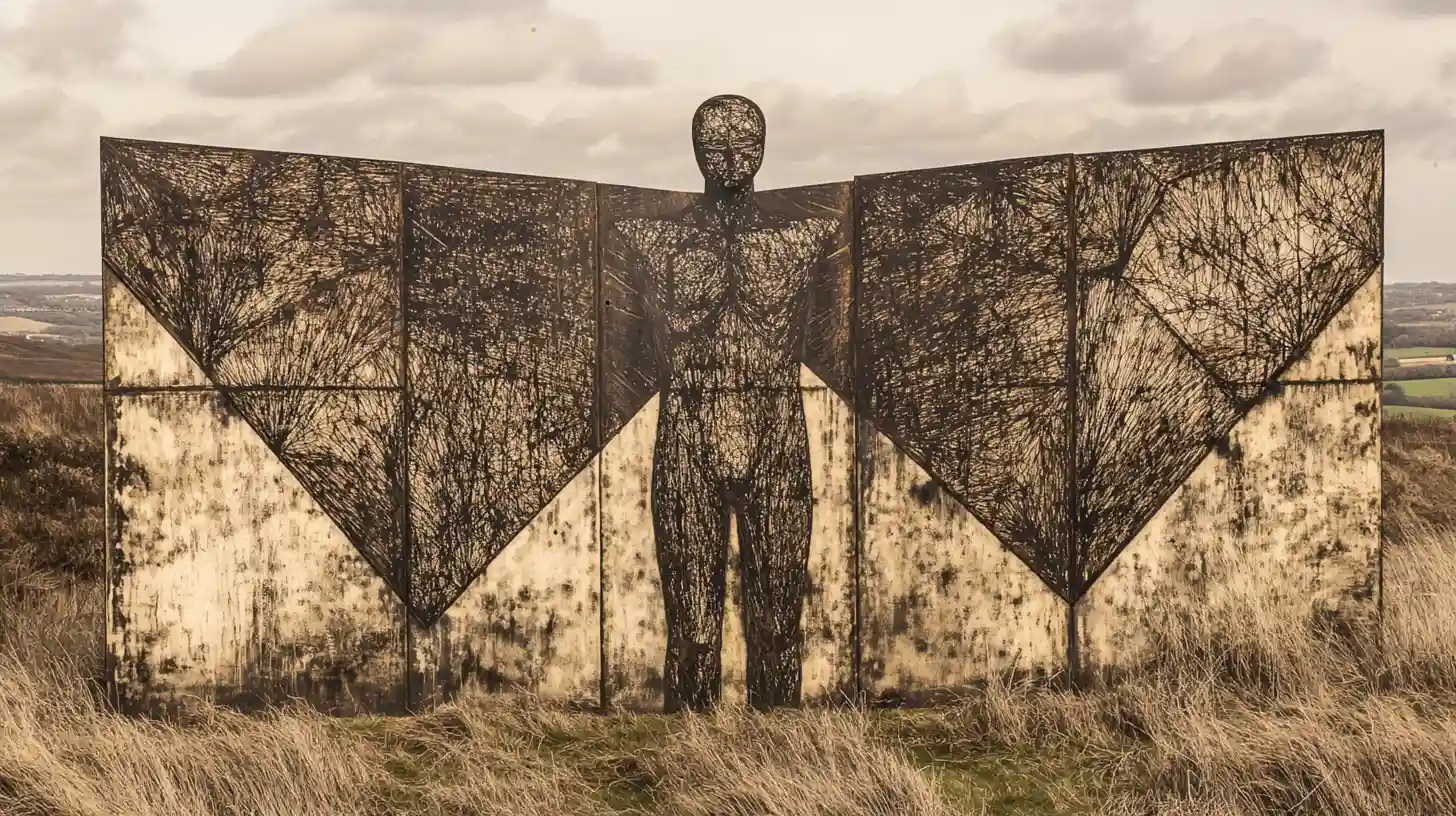 Sculpture Of Angel Of The North