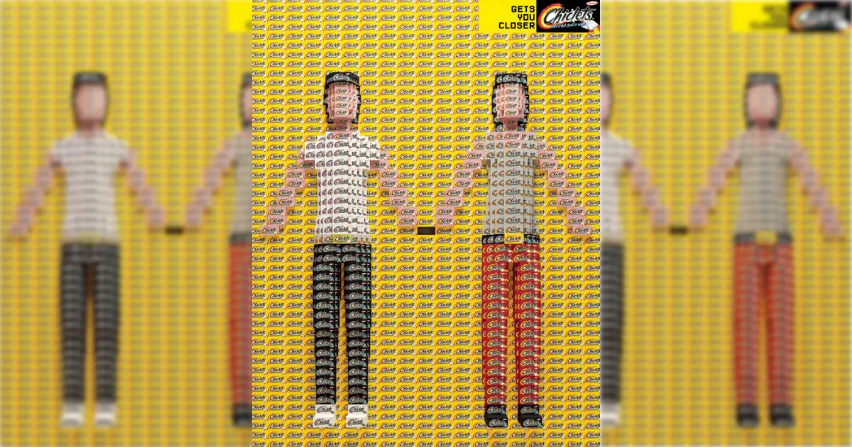Chiclets Retro Ad