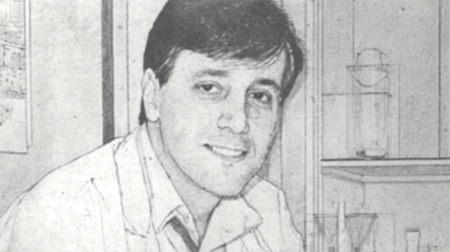Drawing of Mike Stefanos / © History Oasis Mike Stefanos Taking Over Dove