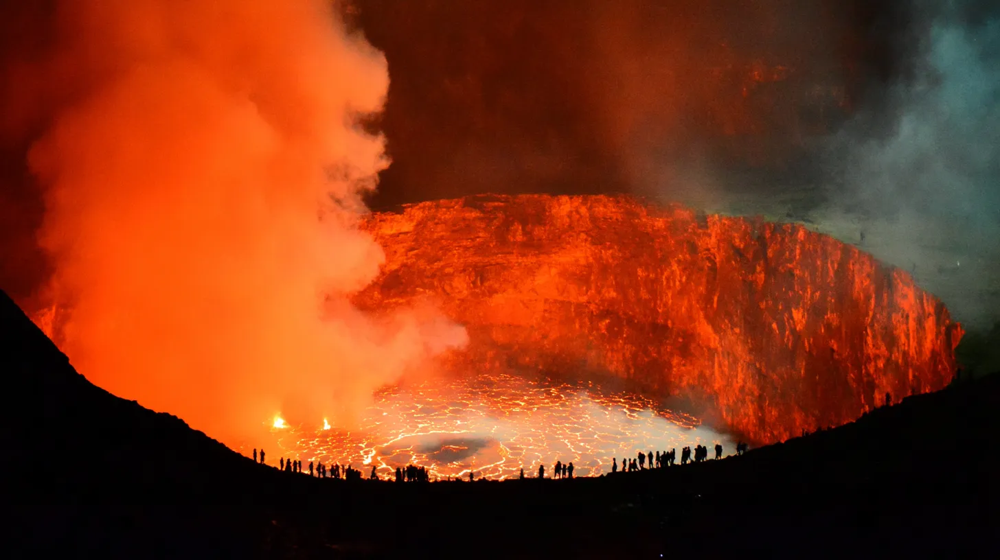 © History Oasis Mount Nyiragongo